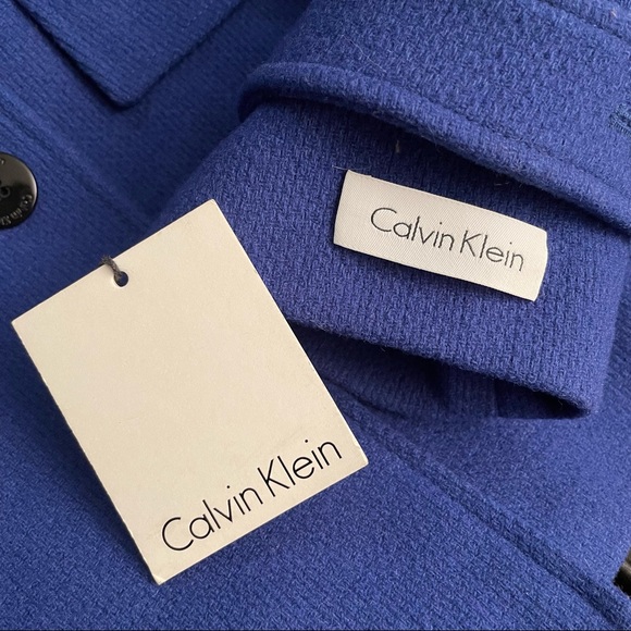 Calvin Klein Double Breasted Peacoat NWT - Picture 8 of 10